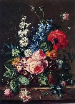 unknow artist Floral, beautiful classical still life of flowers 07 France oil painting art